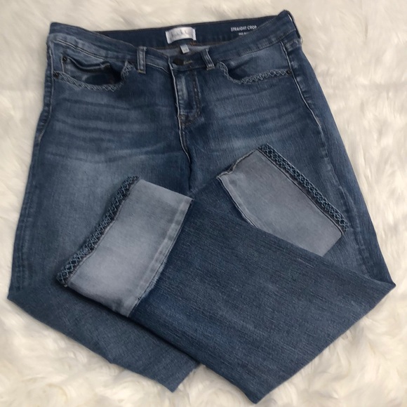 Nicole Miller Denim - Nicole Miller Street crop mid rise jeans size 10